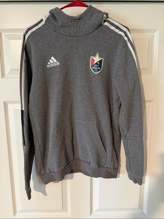 adidas Other - adidas Gray North Carolina FC Soccer Pullover